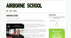 Desktop Screenshot of airborneschool.com