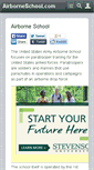 Mobile Screenshot of airborneschool.com
